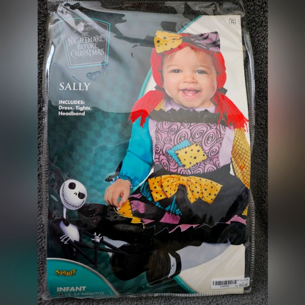 Nightmare Before Christmas Sally costume  18-24 mo